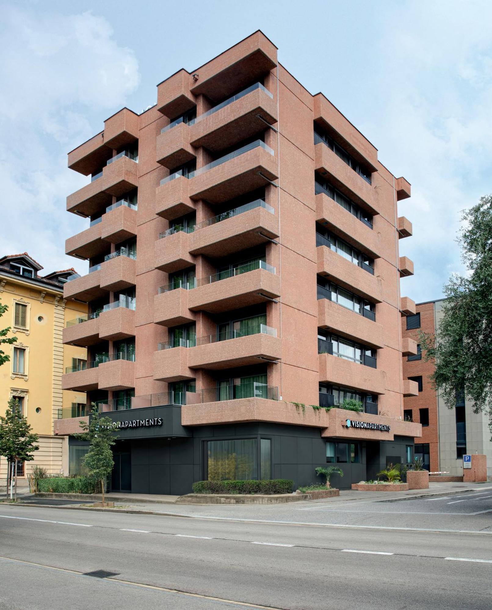 Visionapartments Lugano Exterior foto